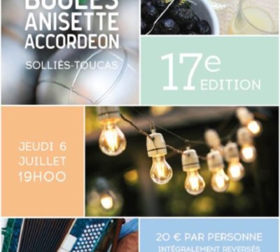 Boules Anisette Accordéon 2017