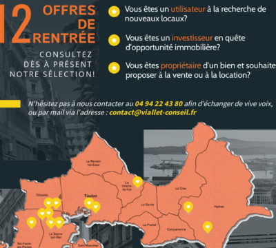 Offres De Rentrée Immobilier Dentreprise Antoine Viallet Toulon Métropole