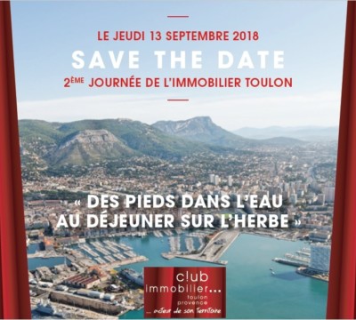 Save The Date 2È Journée De Limmobilier À Toulon 13 09 2018A